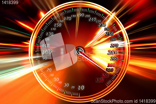 Image of night zoom acceleration motion 