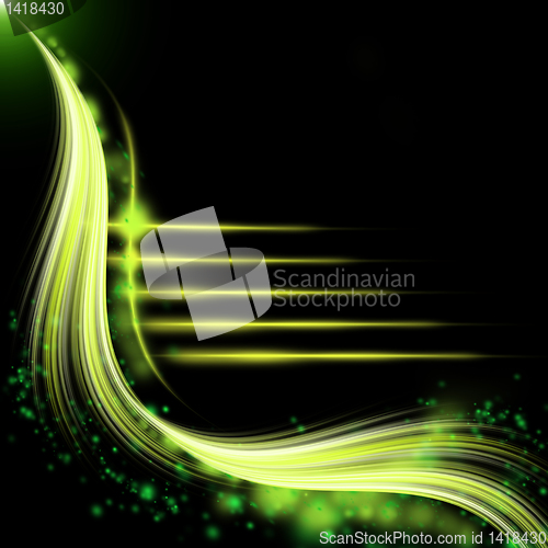 Image of abstract green pattern