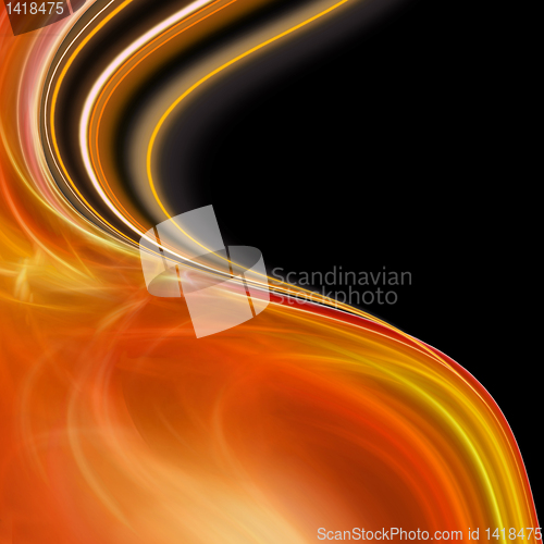 Image of abstract wave backdrop