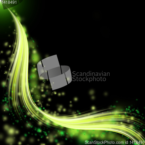 Image of abstract green pattern
