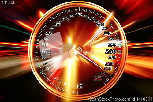 Image of zoom acceleration motion 