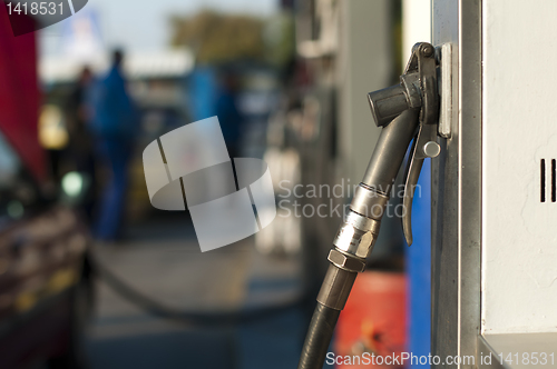 Image of Gas dispenser for refuel natural gas
