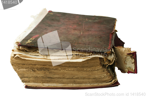 Image of Fragmented old worn book