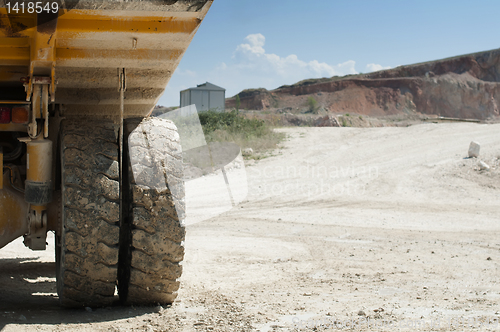 Image of Truck in the quarry