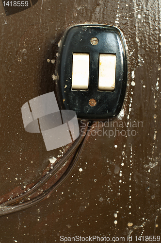 Image of Old electric switch 