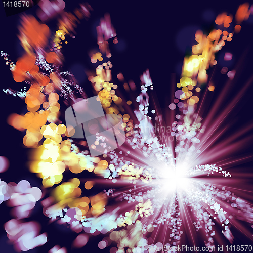 Image of fireworks illustration