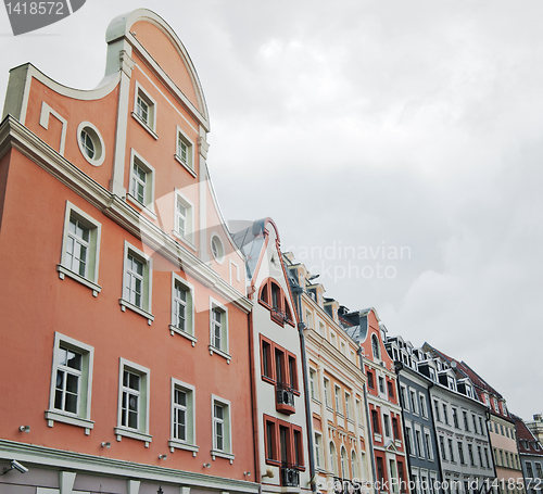 Image of Facades of houses of Old Riga