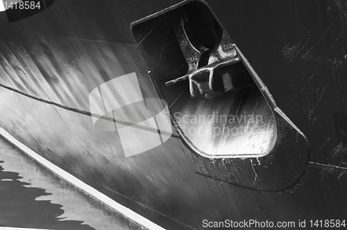 Image of Anchor onboard the ship