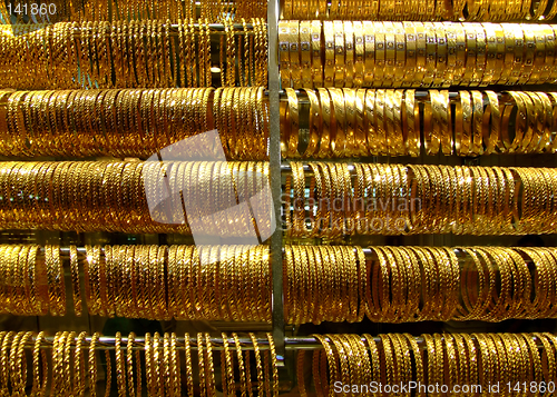 Image of Gold bracelets