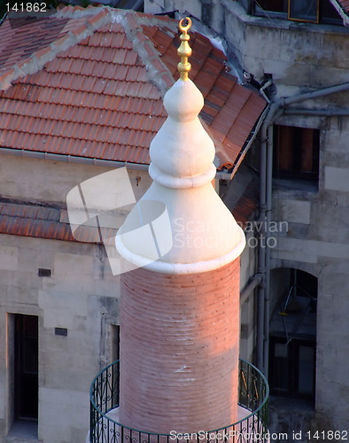 Image of Minaret from above