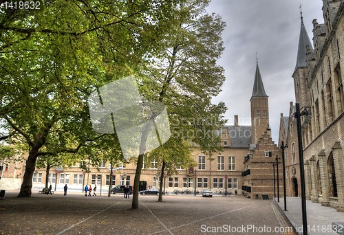 Image of Old town of middleburg  in Zeeland