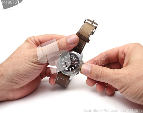 Image of changing time