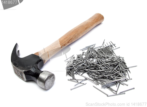 Image of hammer and nails