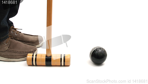 Image of croquet situation