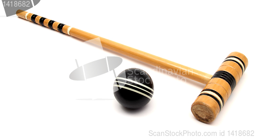 Image of croquet equipment