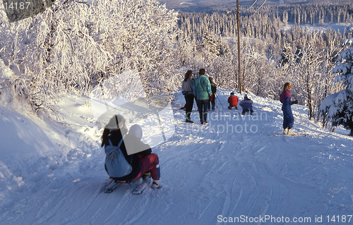 Image of Nordmarka in Oslo.