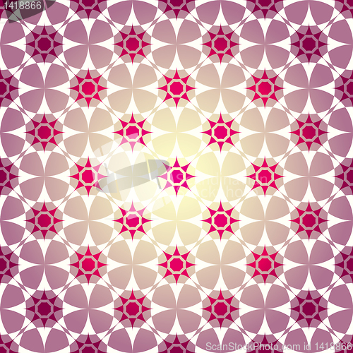 Image of Seamless lilas geometric pattern