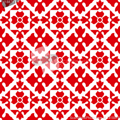 Image of Seamless floral pattern