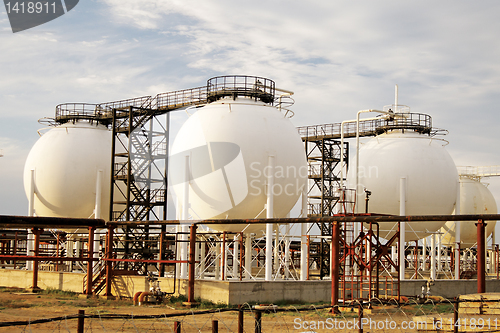 Image of Gas Processing Plant.