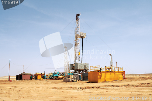 Image of Drilling rig.