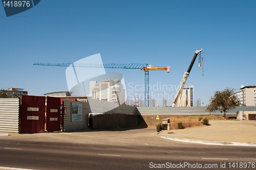 Image of Construction crane.