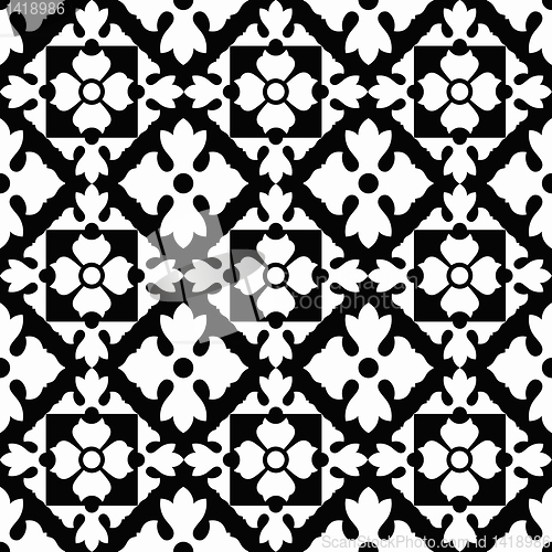 Image of Seamless floral pattern
