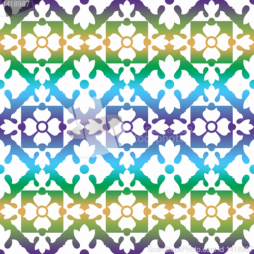 Image of Seamless floral pattern