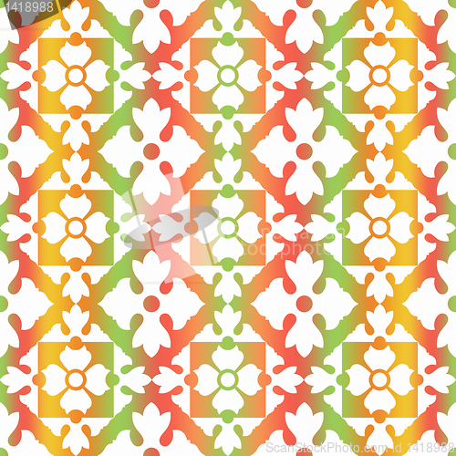 Image of Seamless floral pattern