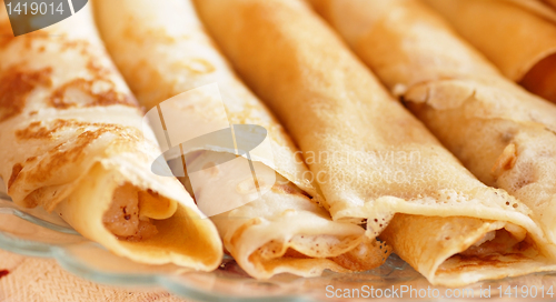Image of Rolled pancakes