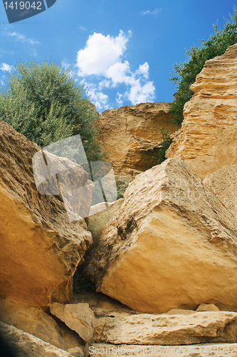 Image of Coastal rocks.