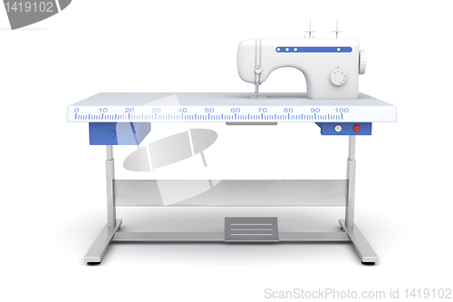 Image of Industrial sewing machine