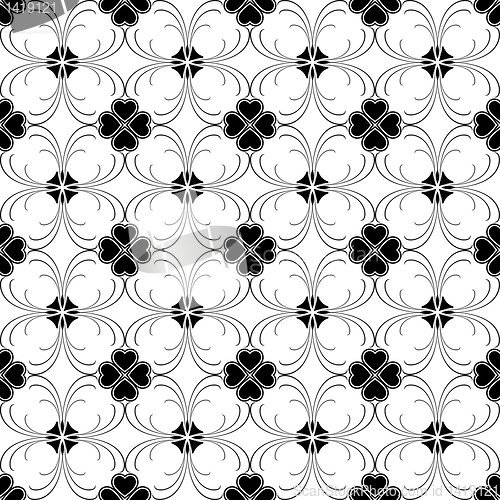 Image of Seamless floral pattern