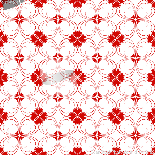 Image of Seamless floral pattern