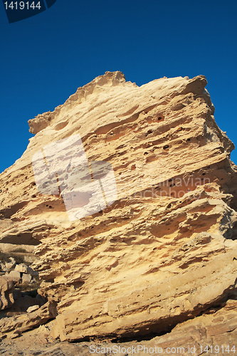 Image of Sandy rock.