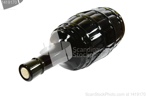 Image of Wine in the bottle.