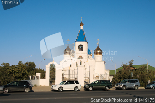 Image of Orthodox church in Aktau.