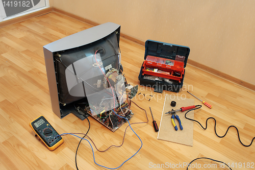 Image of Renovation of the old TV.