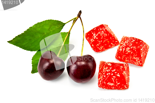 Image of Jelly red with cherry