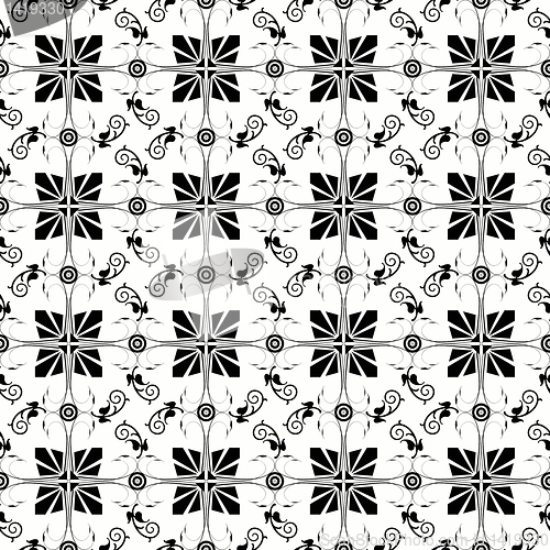 Image of Seamless floral pattern