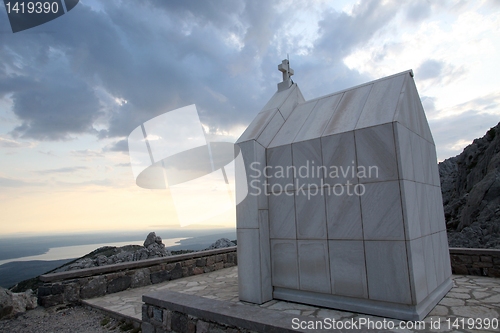 Image of Chapel in mountains Velebit, Croatia