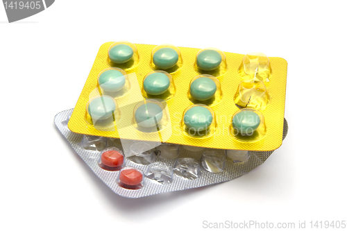 Image of Colorful pills