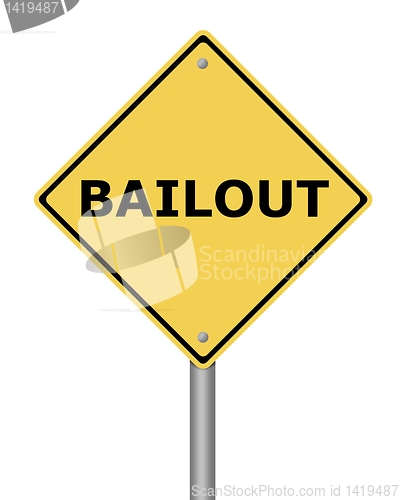 Image of Warning Sign Bailout