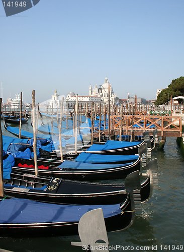 Image of gondolas