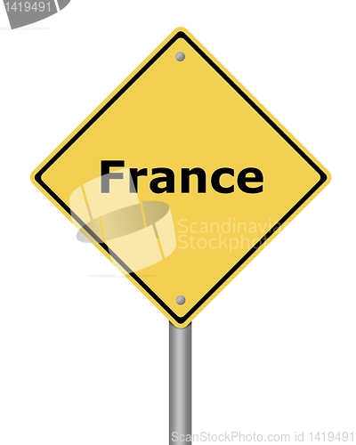 Image of Warning Sign France