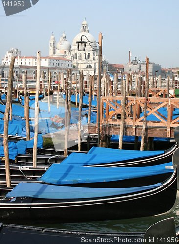 Image of gondolas