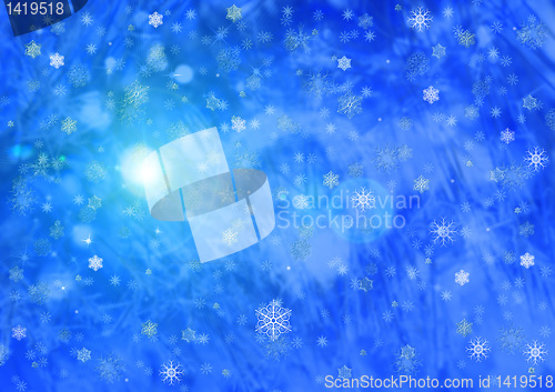 Image of Christmas decoration background