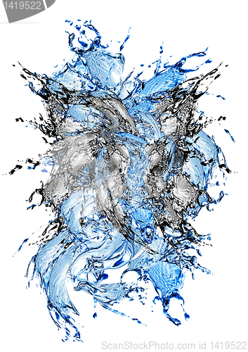 Image of water splash