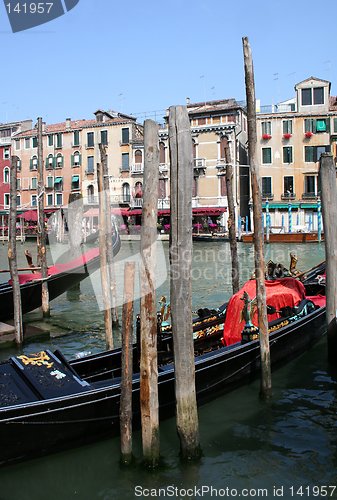 Image of gondolas