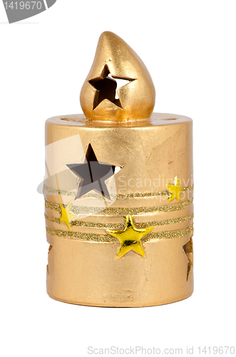 Image of Ceramic candle decoration