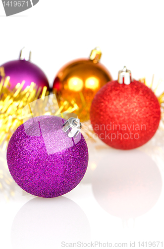 Image of Christmas balls 